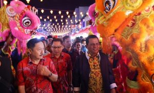 Ansar Ahmad Meresmikan Bazar Imlek di Destinasi Wisata Kota Tua Tanjungpinang