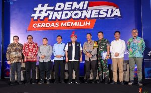 Menkominfo RI dan Gubernur Kepri Menghadiri Talkshow Demi Indonesia Cerdas Memilih