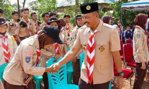 Amanat Kakwarda Kepri pada Perkemahan Pramuka Saka Wira Kartika