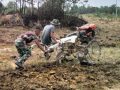 Satgas TMMD Ke-119 Kodim 0315/Tanjungpinang Buka Lahan Ketahanan Pangan 10 Hektare