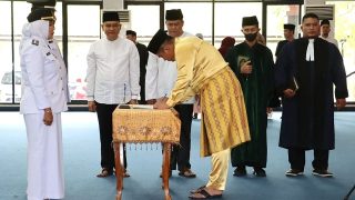Bupati Bintan Memutasi 77 Pejabat, Ini Empat Camat Baru yang Dilantik
