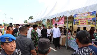 Roby Kurniawan Meresmikan Kampung Ramadhan Sungai Lekop untuk Membangkitkan Ekonomi Rakyat