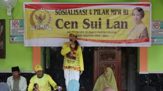 Sosialisasi Empat Pilar MPR RI di Bukit Tempayan, Cen Sui Lan: Rajut Lagi Kebersamaan