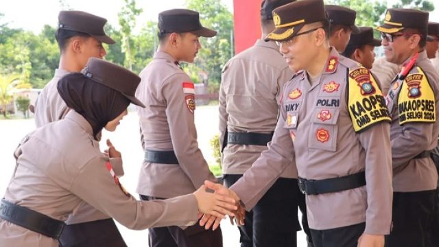 Kapolres Bintan Mengakhiri Operasi Ketupat dengan Halalbihalal Bersama Personel