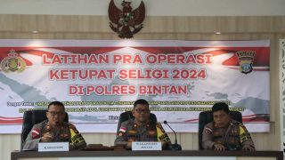 Kamis Ini, Polres Bintan Mulai Melaksanakan Operasi Ketupat Seligi 2024