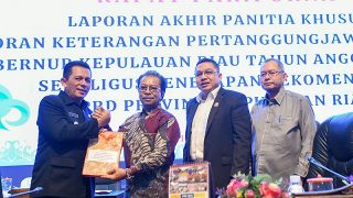 Gubernur Kepri Menyampaikan Ranperda RPJPD 2025-2045 dan Pertanggungjawaban Pelaksanaan APBD 2023