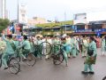 Camat Se-Bintan Menampilkan Atraksi Sepeda Ontel di Pawai Taaruf MTQH Ke-X Provinsi Kepri