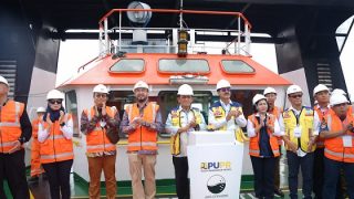 Gubernur Kepri Meresmikan Dimulainya Survei Penyelidikan Tanah Jembatan Batam-Bintan