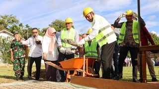 Gubernur Kepri Groundbreaking Sejumlah Paket Program Strategis 2024 di Anambas