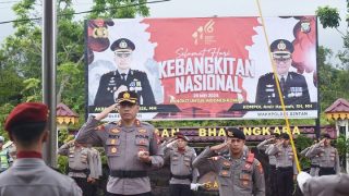 Empat Personel Polres Bintan Menerima Penghargaan pada Peringatan Hari Kebangkitan Nasional 2024