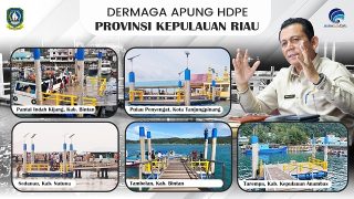 Ini Alasan Gubernur Kepri Membangun Dermaga Apung HDPE