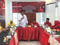 Mendaftar sebagai Calon Bupati, Roby Kurniawan Disambut Puluhan Kader PDIP Bintan