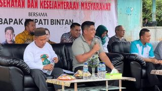 Warga Tembeling Minta Penambahan Sinyal dan Alat Tangkap Nelayan ke Bupati Bintan