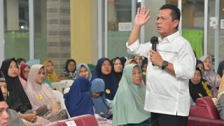 Silaturahmi ke Tanjung Piayu Batam, Ansar Ahmad Menyosialisasikan Rumah Sakit Jiwa di Tanjunguban