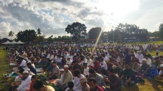 Polres Bintan Menurunkan Puluhan Personel untuk Pengamanan Salat Iduladha 1445 Hijriah