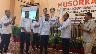 Aklamasi, Dedi Sutanto Apeng Terpilih sebagai Ketua Umum KONI Bintan Periode 2024-2028