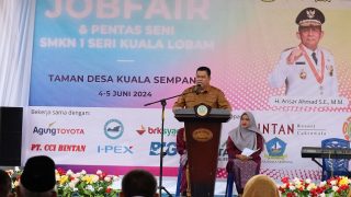 Sebelum di Lagoi, SMK Negeri 1 SKL Buka Job Fair
