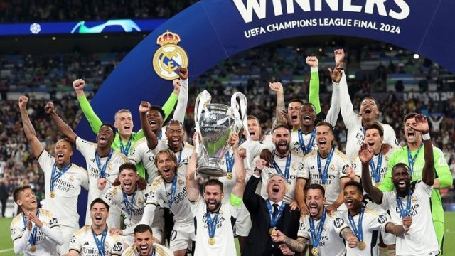 Real Madrid Winner UEFA Champions League 2023-2024