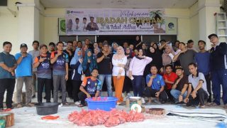 Diskominfo Tanjungpinang Menyembelih 2 Ekor Hewan Kurban