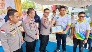 Polres Bintan Menangani 20 Kasus Perempuan dan Anak, Kapolres Menerima Penghargaan dari Bupati
