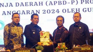 Gubernur Kepri Menyampaikan Nota Keuangan dan Ranperda Perubahan APBD 2024, Belanja Daerah Menjadi Rp4,569 Triliun