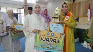 Bintan Timur Juara Festival Senandung Shalawat Semarak Muharam 1446 Hijriah