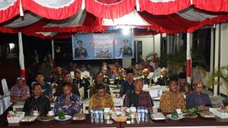Via Zoom, Polres Bintan Gelar Nobar Wayang Kulit Bersama Kapolri dan Panglima TNI