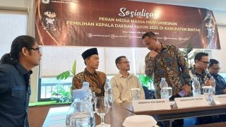 KPU Bintan Mengumpulkan Insan Pers Guna Menyukseskan Pilkada 2024