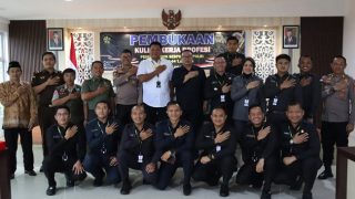 12 Siswa Sespimmen Polri Melakukan Penelitian di Polres Bintan