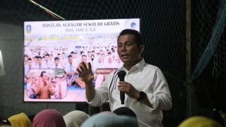 Silaturahmi dengan Warga Batu Besar, Ansar Beberkan Program Unggulan Kepri