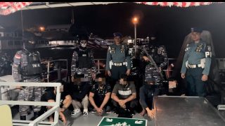 Tim F1QR Lanal TBK Mengagalkan Orang ke Malaysia
