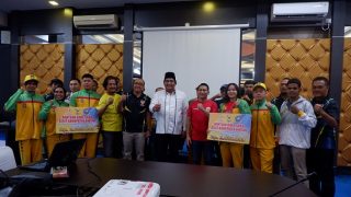 KONI Bintan Melepas Atlet PON, Roby Kurniawan Tambah Uang Saku dan Bonus Peraih Medali
