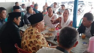 Sehari Setelah Mendaftar ke KPU, Cen Sui Lan Sarapan Pagi Bersama Bupati Natuna