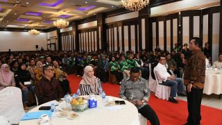 Ansar Ahmad dan Nyanyang Bersilaturahmi dengan Mitra Transportasi Online, Adob Batam Minta Penyesuaian Tarif
