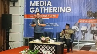 Kemenag Kepri Gelar Media Gathering, Bahas Program Prioritas hingga Penundaan Sertifikasi Halal bagi UMKM