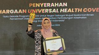 Pemkab Bintan Menerima Universal Health Coverage Awards 2024