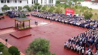 HUT Ke-79 Kemerdekaan RI, Sekdaprov Kepri Mengajak Pegawai Berjuang Lebih Keras