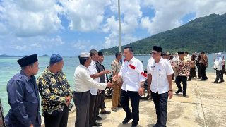 Ansar Kunker ke Natuna, Tinjau Proyek infrastruktur Hingga Salurkan Bansos