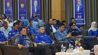 Roby-Deby Menghadiri Konsolidasi dan HUT Ke-23 Demokrat, Andi Timo: Ini Harga Diri Partai