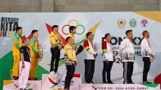 Klasemen Sementara Perolehan Medali PON XXI Aceh-Sumut: Kepri Mengoleksi 3 Emas