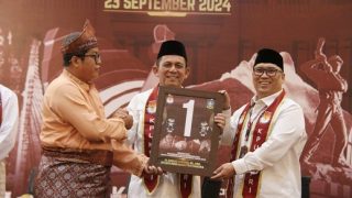 Pasangan Ansar-Nyanyang Nomor Urut 1, Ansar Ahmad Menyampaikan Pesan Perdamaian