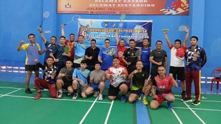 Kapolres Bintan Membentuk Super Team Lewat Latihan Bersama hingga Turnamen Badminton dengan Jajarannya