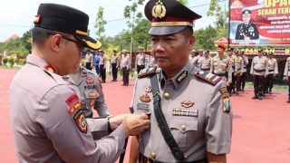 Sertijab PJU Polres Bintan, Selamat Menjabat Kapolsek Tanjungpinang Kota buat Iptu Missyamsu Alson