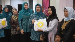 Hj Dewi Kumalasari Menghadiri Workshop Peningkatan Pelayanan Kader Posyandu di Tanjungpinang dan Bintan