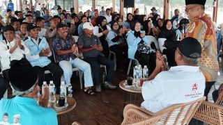 Ratusan Relawan di Belakang Padang Kota Batam Siap Memenangkan Pasangan Ansar-Nyanyang