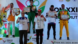 Tomi Riono Atlet Jujitsu Kepri Meraih Medali Perunggu PON XXI Aceh-Sumut, Satu Harapan Lagi dari Danang