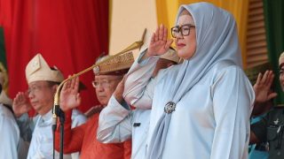 Hj Marlin Agustina Jadi Irup Upacara Peringatan Hari Jadi Ke-22 Provinsi Kepulauan Riau