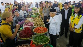 Wapres RI Ma’ruf Amin Meresmikan Pasar Encik Puan Perak, Gubernur Kepri Mengapresiasi Dukungan Pusat