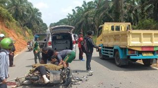 Viral! Pegawai Dinkes Bintan Meninggal Akibat Laka Lantas di Jalan Lintas Timur