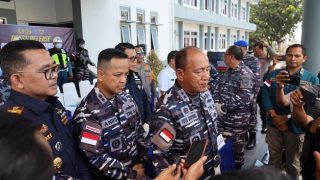 Lantamal IV Menggagalkan Penyelundupan Sabu 10 Kg dari Malaysia ke Karimun